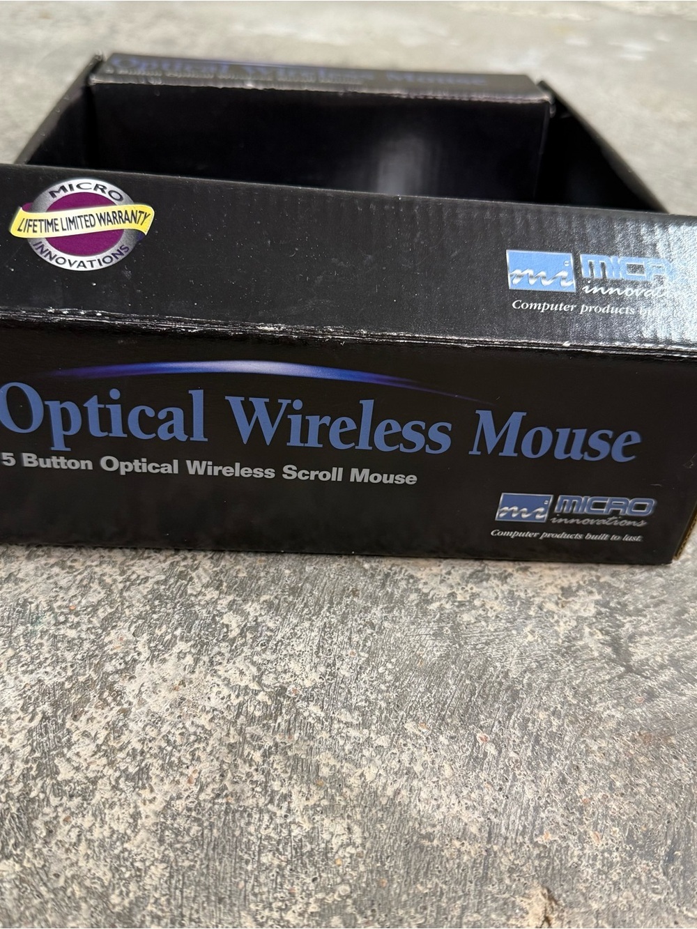 NOS Micro Innovations PD745P Optical Wireless Mouse Windows XP - Picture 6 of 8
